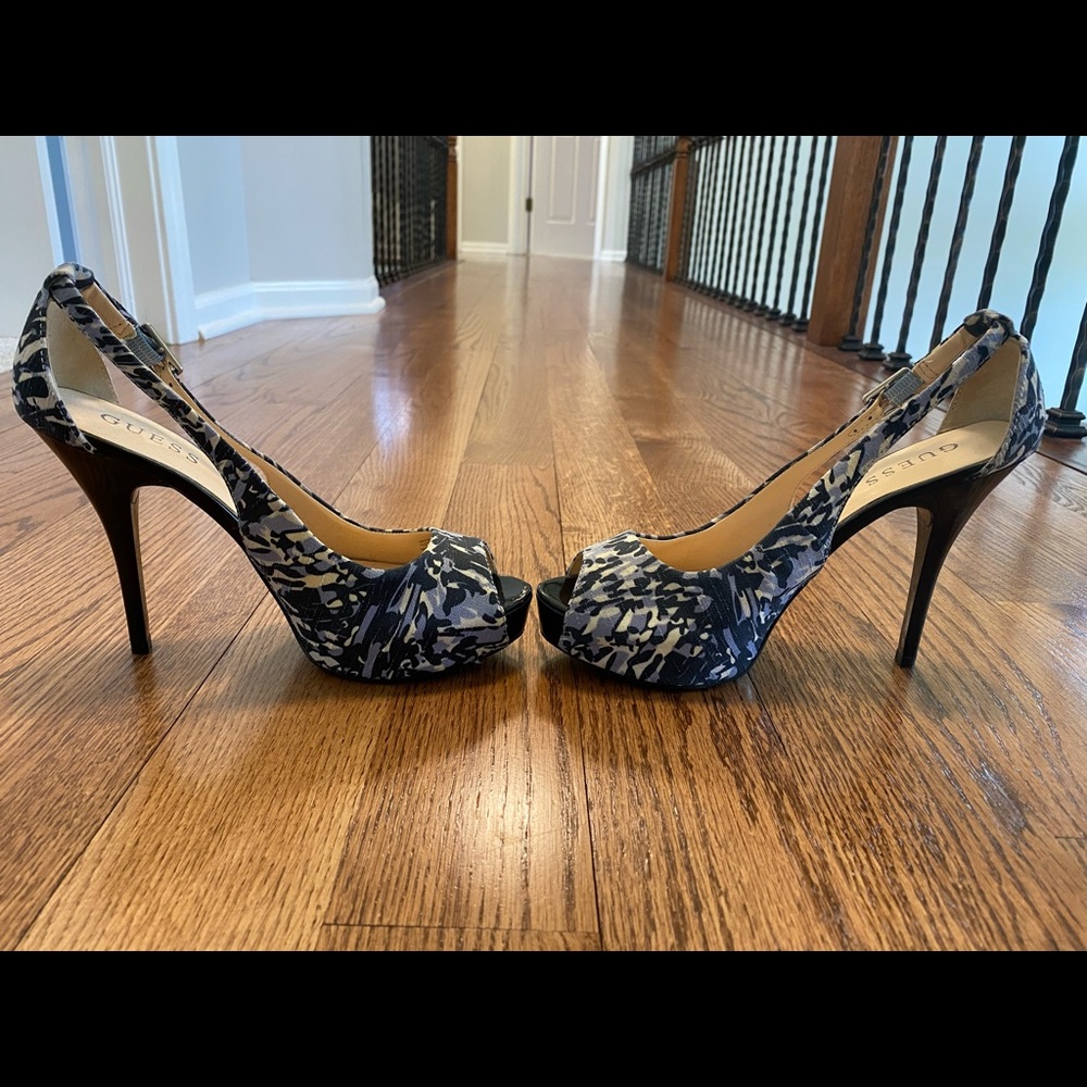 Guess platform heels